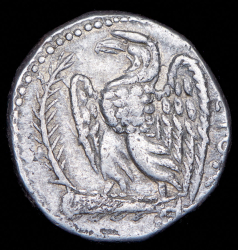 Тетрадрахма. Нерон. Рим империя