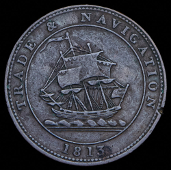 Токен - 1/2 пенни 1813 (Канада)