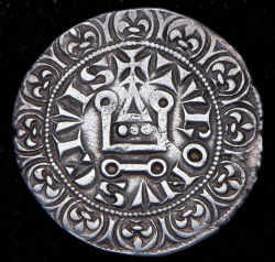 Турский грош 1290-1295 (Франция)