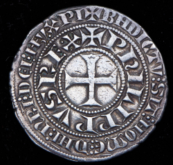 Турский грош 1290-1295 (Франция)