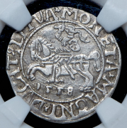 1/2 гроша 1558 (Литва) (в слабе)