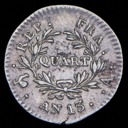 1/4 франка 1804 (Франция) А