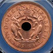 1 пенни 1963 (Родезия и Ньясаленд) (в слабе)