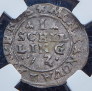 1 шиллинг 1572 (Ливония) (в слабе)