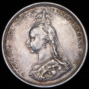 1 шиллинг 1887 (Великобритания)