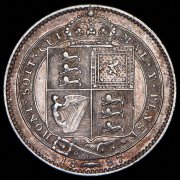 1 шиллинг 1887 (Великобритания)