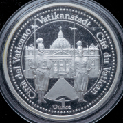 1 унция 2006 "500 лет Швейцарской Гвардии" (Ватикан)