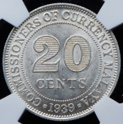 20 центов 1939 (Малайя)