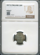 25 пенни 1917 (Финляндия) (в слабе)