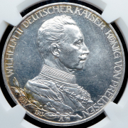 3 марки 1913 "25 лет правлению Вильгельма II" (Пруссия) (в слабе) А