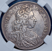 4 марки 1695 (Швеция) (в слабе)