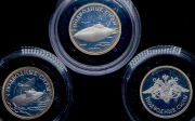 Набор из 3 сер. монет Рубль 2006 "Подводные силы" СПМД