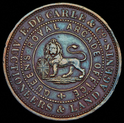 Токен - 1 пенни 1855 (Австралия)