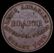 Токен - 1 пенни 1855 (Тасмания)