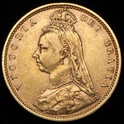 1/2 соверена 1892 (Великобритания)