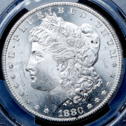 1 доллар 1880 (США) (в слабе) S