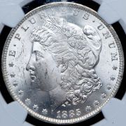 1 доллар 1885 (США) (в слабе) O