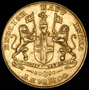 1 мохур 1819 (Британская Ост-Индийская компания. Мадрас)