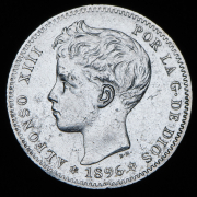 1 песета 1896 (Испания)