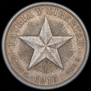1 песо 1916 (Куба)