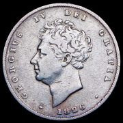 1 шиллинг 1826 (Великобритания)