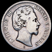 2 марки 1867 (Бавария) D