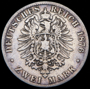2 марки 1867 (Бавария) D