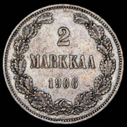 2 марки 1906 (Финляндия) L