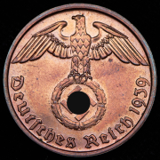 2 пфенинга 1939 (Германия) B