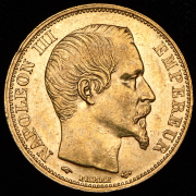 20 франков 1859 (Франция) А