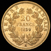 20 франков 1859 (Франция) А