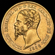 20 лир 1858 (Пьемонт-Сардиния)