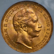 20 марок 1900 (Пруссия) (в слабе) А