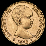 20 песет 1890 (Испания)