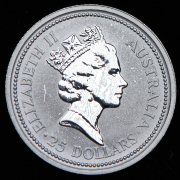 25 долларов 1990 "Австралийская Коала" (Австралия)