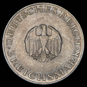 3 марки 1929 "200-летие со дня рождения Лессинга" (Германия) А