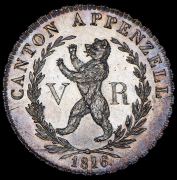 4 франка 1816 (Аппенцелль)
