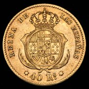 40 реалов 1862 (Испания)