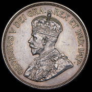 45 пиастров 1928 "50 лет английскому Кипру" (Кипр)