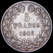 5 франков 1846 (Франция) BB