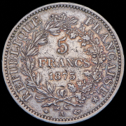 5 франков 1873 (Франция) А