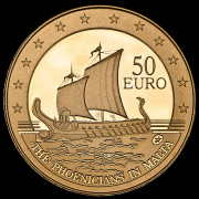 50 евро 2011 "Финикийцы" (Мальта)