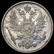 50 пенни 1893 (Финляндия) L