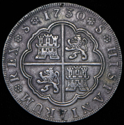 8 реалов 1730 (Испания)