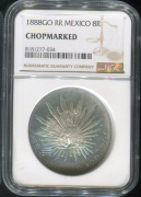 8 реалов 1888 (Мексика) (в слабе)