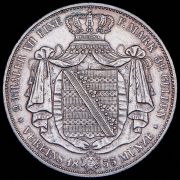 Двойной талер 1855 (Саксония) F