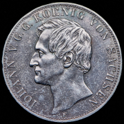 Двойной талер 1855 (Саксония)