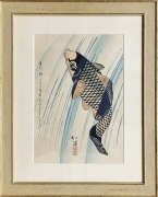 Гравюра "Карп" (Япония)