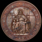 Медаль "Освящение Смольного собора в С.-Петербурге" 1835