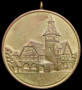 Медаль "Союз Немецких егерей. Бергишского охотничьего клуба Эльберфельд" 1935